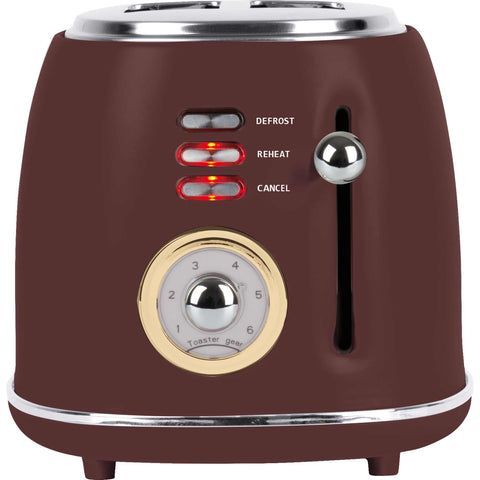  BH/9520, Tostadora, Burdeos mate, Tostadora eléctrica, Dos rebanadas, Electrodomésticos de cocina