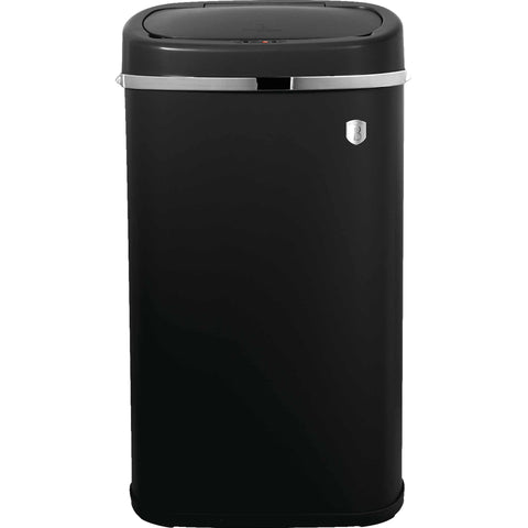  BH/9526, Cubo de basura con sensor de 58 l, negro mate, cubo de basura con sensor, eléctrico/batería, cubo de basura, cubo de basura, utensilios de cocina