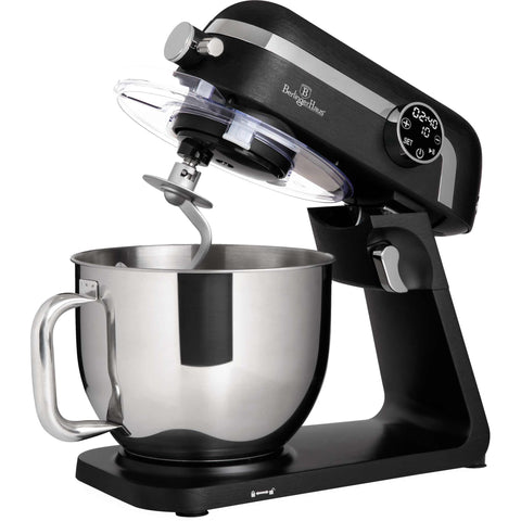 robot de cocina, batidora de pie, robot de cocina, eléctrico, máquina de cocina, negro, plata, NUEVO, BH/9529