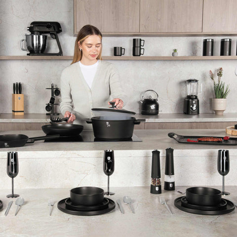  BH/9529, Robot de cocina, Negro, Plateado, Eléctrico, Batidora de pie, Robot de cocina