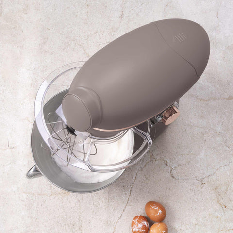  BH/9530, Robot de cocina multifunción 4 en 1, color topo mate, robot de cocina, multiusos, eléctrico, batidora de pie, robot de cocina