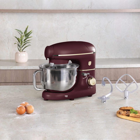  BH/9531, Robot de cocina multifunción 4 en 1, Matt Bordeaux, robot de cocina, multiusos, eléctrico, batidora de pie, robot de cocina