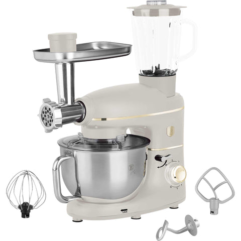 robot de cocina, batidora de pie, robot de cocina, eléctrico, máquina de cocina, crema mate, NUEVO, BH/9532