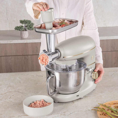 robot de cocina, batidora de pie, robot de cocina, eléctrico, máquina de cocina, crema mate, NUEVO, BH/9532