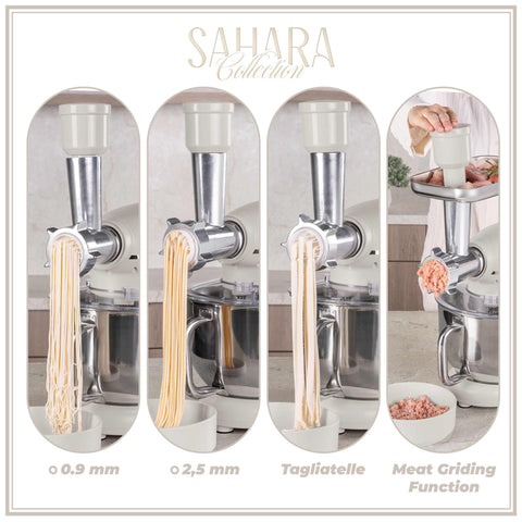  BH/9532, Robot de cocina multifunción 4 en 1, Crema mate, robot de cocina, multiusos, eléctrico, batidora de pie, robot de cocina, electrodomésticos de cocina