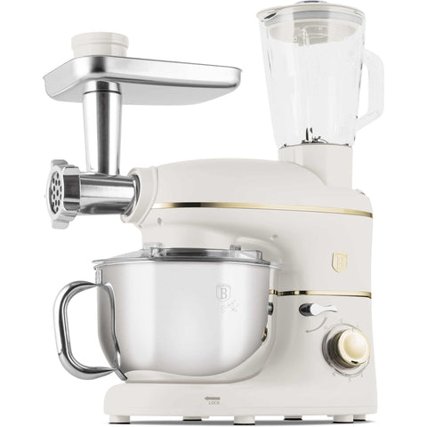 BH/9532, NUEVO, Robot de cocina multifunción, crema mate, robot de cocina, eléctrico, robot de cocina, batidora de pie, robot de cocina