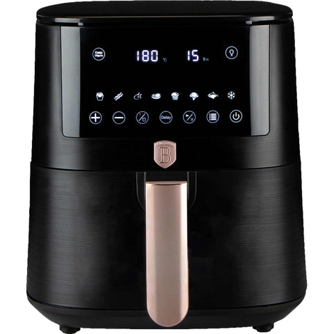 BH/9537, NUEVO, Freidora de aire 5L, negra, oro rosa, freidora de aire, eléctrica, freidora de aire digital, airfryer, freidora sin aceite