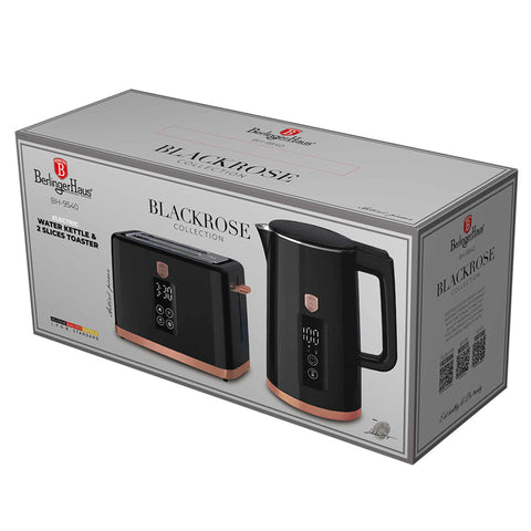  BH/9540, Hervidor eléctrico y tostadora, Negro, Oro rosa, Eléctrico, Hervidor eléctrico, Tostadora, Hervidor y tostadora, Electrodomésticos de cocina, Hervidor