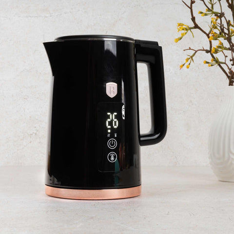  BH/9540, Hervidor eléctrico y tostadora, Negro, Oro rosa, Eléctrico, Hervidor eléctrico, Tostadora, Hervidor y tostadora, Electrodomésticos de cocina, Hervidor