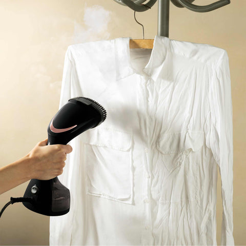  BH/9550, Vaporizador de ropa, Negro, Oro rosa, Eléctrico, Electrodomésticos