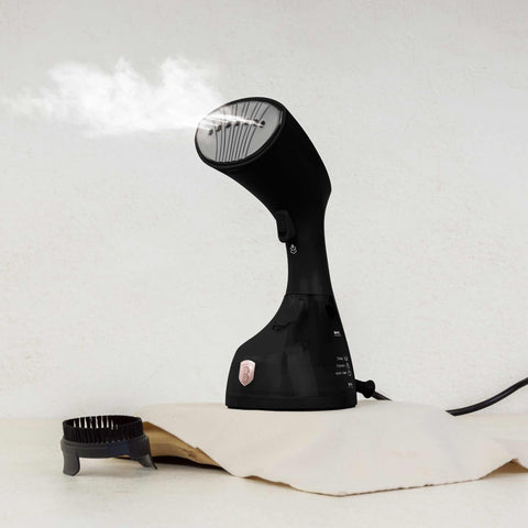  BH/9550, Vaporizador de ropa, Negro, Oro rosa, Eléctrico, Electrodomésticos