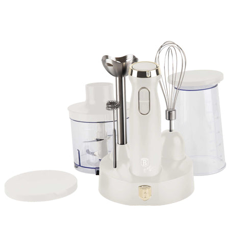  BH/9564, batidora de mano 6 en 1, crema mate, batidora de mano eléctrica, batidora de inmersión, batidora de mano con soporte, electrodomésticos de cocina, batidora de mano