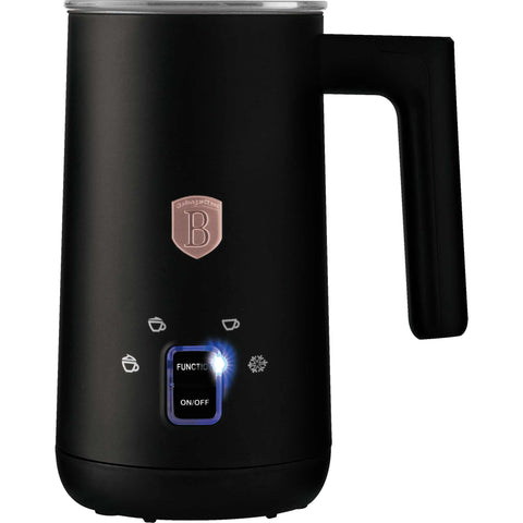  BH/9574, Espumador de leche 4 en 1, Negro, Oro rosa, Espumador de leche, Eléctrico, Espumador de leche eléctrico, Calentador de leche, Electrodomésticos de cocina