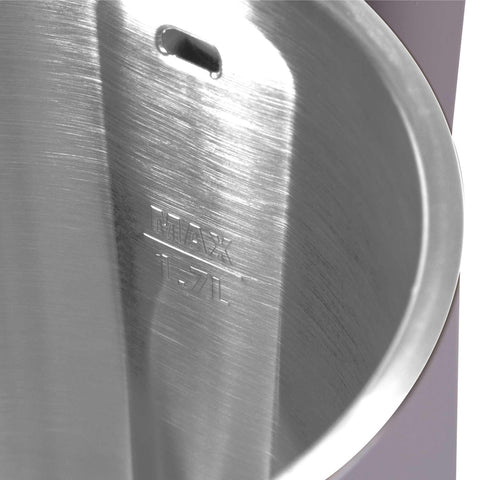 Product image of Double wall kettle. Part of the Taupe Collection . Features: • Material: stainless steel inside, plastic outside • Capacity: 1,7L • Voltage: 220-240V,50/60Hz • Power: 1800 W • Length of power cord: 75 cm • Co.... (Studio view). Official Berlinger Haus product, boosted by Promintra sl.