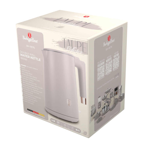  BH/9576, Hervidor de doble pared, Color topo mate, Hervidor eléctrico j., Eléctrico, Hervidor eléctrico de doble pared, Electrodomésticos de cocina, Hervidor