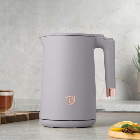  BH/9576, Hervidor de doble pared, Color topo mate, Hervidor eléctrico j., Eléctrico, Hervidor eléctrico de doble pared, Electrodomésticos de cocina, Hervidor