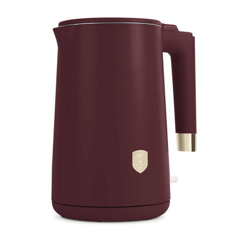 BH/9579, BH/9579PH, burdeos mate, café, Colección Leonardo, ekitchen, Electrodomésticos, eléctrico, Hervidor, Hervidor de doble pared, hervidor eléctrico, hervidor eléctrico de doble pared, té, té-café