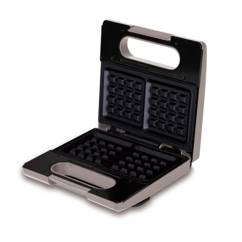 BH/9585, sandwichera 3 en 1 con placas desmontables, color topo mate, sandwichera 3 en 1, eléctrica, sandwichera eléctrica, prensa para paninis, panini maker, parrilla, waflera, multifuncional, electrodomésticos de cocina, sandwichera