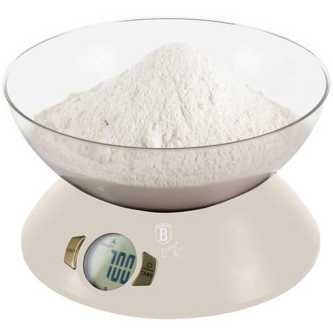  BH/9617, BH/9617N, Báscula de cocina con recipiente, Crema mate, Eléctrica/batería, Báscula de cocina digital con recipiente, Utensilios de cocina, Báscula de cocina