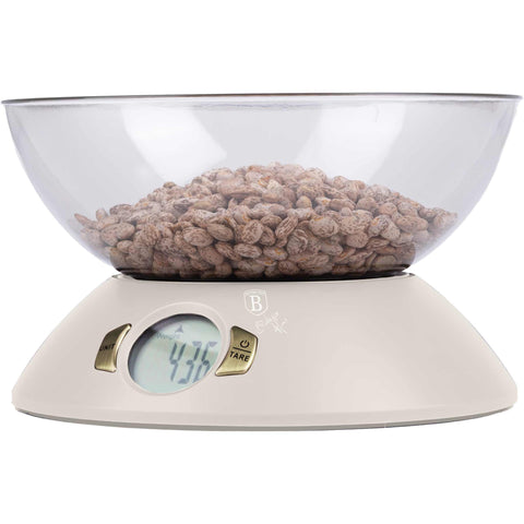  BH/9617, BH/9617N, Báscula de cocina con recipiente, Crema mate, Eléctrica/batería, Báscula de cocina digital con recipiente, Utensilios de cocina, Báscula de cocina