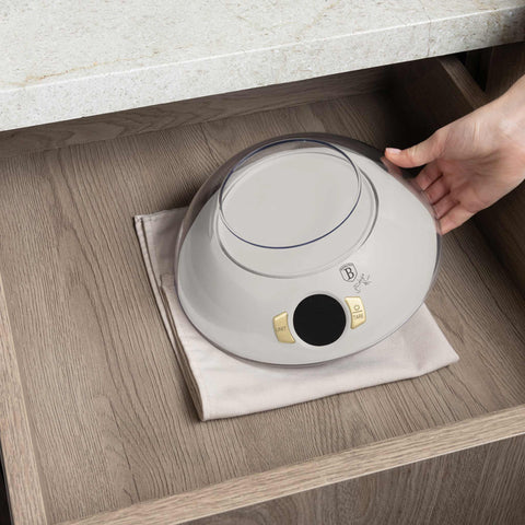  BH/9617N, BH/9617, Báscula de cocina con recipiente, Crema mate, Eléctrica/batería, Báscula de cocina digital con recipiente, Aparatos de cocina, Báscula de cocina