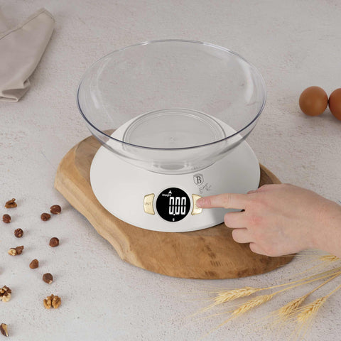  BH/9617N, BH/9617, Báscula de cocina con recipiente, Crema mate, Eléctrica/batería, Báscula de cocina digital con recipiente, Aparatos de cocina, Báscula de cocina