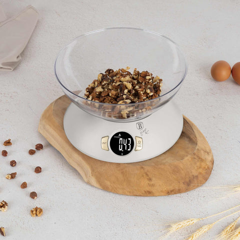  BH/9617N, BH/9617, Báscula de cocina con recipiente, Crema mate, Eléctrica/batería, Báscula de cocina digital con recipiente, Aparatos de cocina, Báscula de cocina
