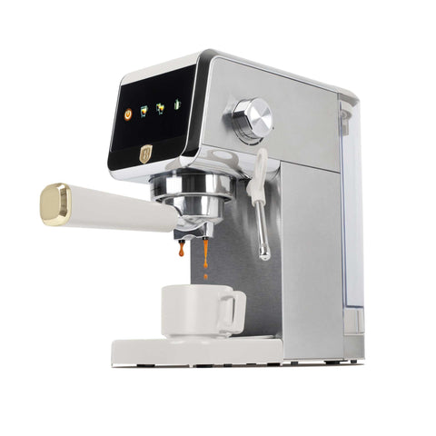 BH/9624, Cafetera digital espresso, Crema, cafetera espresso, eléctrica, cafetera eléctrica, cafetera espresso con espumador de leche, Electrodomésticos de cocina, Cafetera