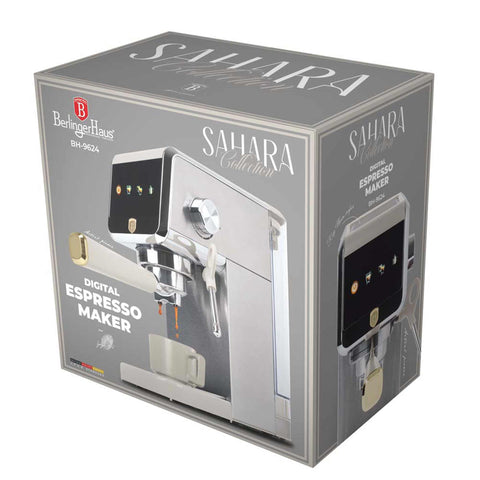  BH/9624, Cafetera digital espresso, Crema, cafetera espresso, eléctrica, cafetera eléctrica, cafetera espresso con espumador de leche, Electrodomésticos de cocina, Cafetera