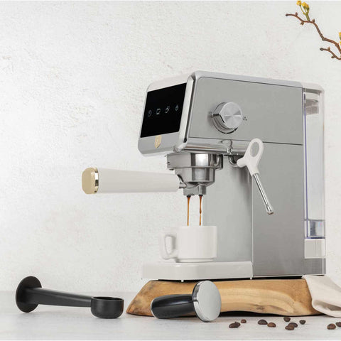  BH/9624, Cafetera digital espresso, Crema, cafetera espresso, eléctrica, cafetera eléctrica, cafetera espresso con espumador de leche, Electrodomésticos de cocina, Cafetera