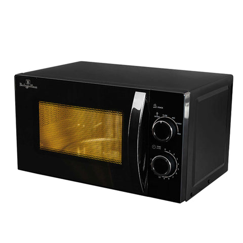  BH/9626, Horno microondas mecánico 20L, Negro, Plata, horno microondas, eléctrico