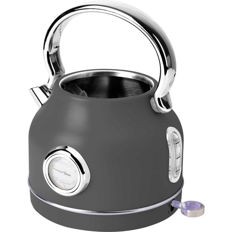 Electric kettle with thermometer