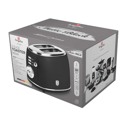  BH/9642, Tostadora, Negro Mate, Tostadora B., Eléctrica, Dos Rebanadas, Electrodomésticos de Cocina