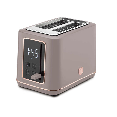  BH/9664, Tostadora digital, Color topo mate, Tostadora eléctrica, Tostadora de dos rebanadas, Electrodomésticos de cocina