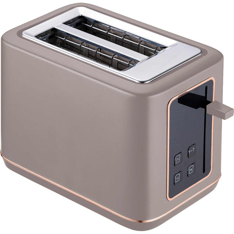  BH/9664, Tostadora digital, Color topo mate, Tostadora eléctrica, Tostadora de dos rebanadas, Electrodomésticos de cocina