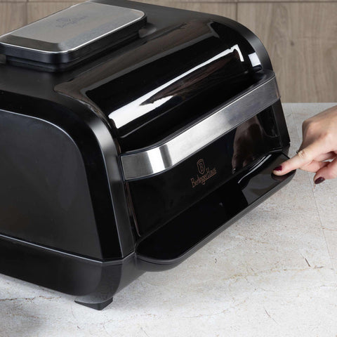  BH/9667, Parrilla de aire 16 en 1, Negra, Oro rosa, Parrilla de aire, Eléctrica, Parrilla de aire digital, Parrillas y barbacoas