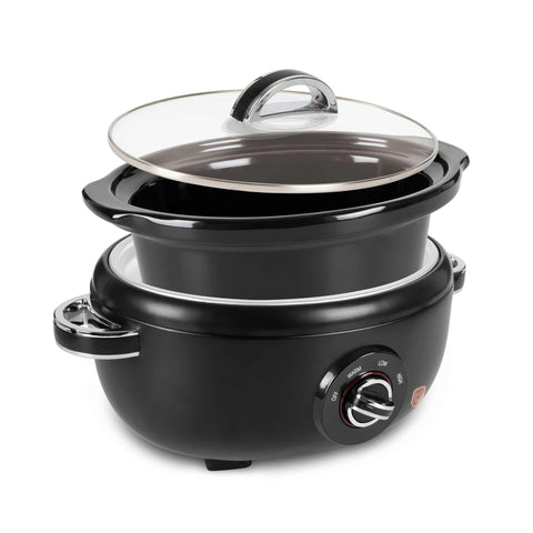  BH/9669, Olla de cocción lenta 3,5L, Negra, Olla de cocción lenta, Eléctrica, Electrodomésticos de cocina