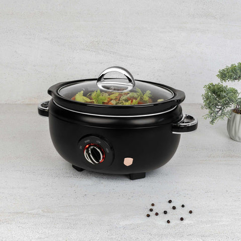  BH/9669, Olla de cocción lenta 3,5L, Negra, Olla de cocción lenta, Eléctrica, Electrodomésticos de cocina