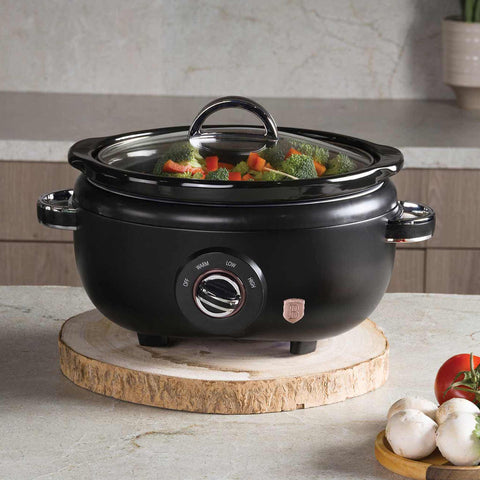  BH/9669, Olla de cocción lenta 3,5L, Negra, Olla de cocción lenta, Eléctrica, Electrodomésticos de cocina