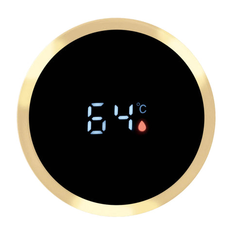  BH/9676A,BH/9676,Botella con pantalla LED de temperatura de 0,5 l,Crema mate,botella,botella deportiva,botella de agua,frasco,pantalla LED,Almacenamiento de alimentos,Botella