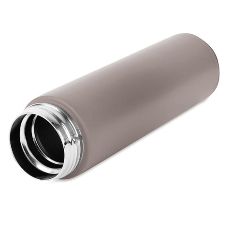  BH/9677A, Botella con pantalla LED de temperatura 0,5L, Color topo mate, Botella, Botella deportiva, Botella de agua, Frasco, Pantalla LED, Almacenamiento de alimentos, Botella