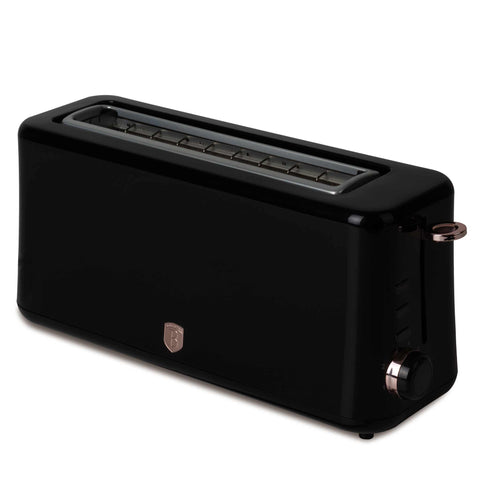  BH/9685, Tostadora, Negra, Oro Rosa, Tostadora con ranura larga, Eléctrica, Ranura larga, Electrodomésticos de cocina