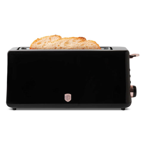  BH/9685, Tostadora, Negra, Oro Rosa, Tostadora con ranura larga, Eléctrica, Ranura larga