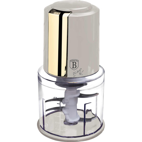  BH/9688, Picadora 2 en 1, Crema, mini picadora, eléctrica, picadora, picadora de alimentos, picadora de verduras, picadora de ajo, Utensilios de cocina, Rebanadora y picadora