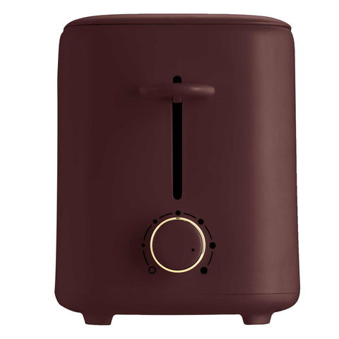  BH/9700, Tostadora con tapa, Burdeos mate, Tostadora eléctrica, Tostadora, Dos rebanadas, Ranura ancha, Electrodomésticos de cocina