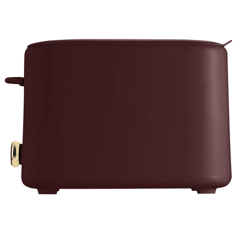  BH/9700, Tostadora con tapa, Burdeos mate, Tostadora eléctrica, Tostadora, Dos rebanadas, Ranura ancha, Electrodomésticos de cocina