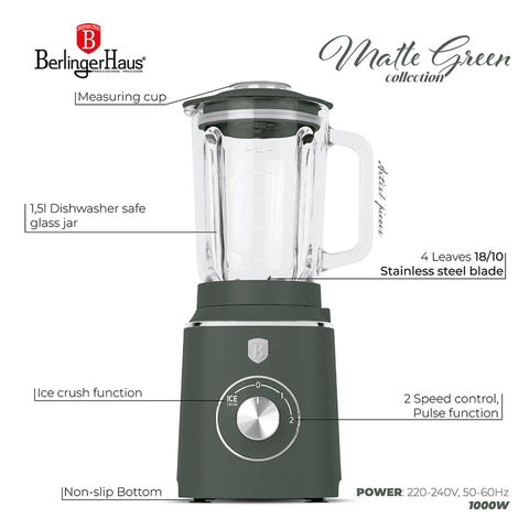 Batidora De Mesa Con Jarra De Cristal De 1,5L 1000W, Imagen conceptual