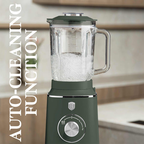  BH/9707,BH/9823,Batidora de vaso con jarra de cristal de 1,5L, 1000W,Verde mate,batidora de vaso c.,eléctrica,batidora de vaso,licuadora,batidora,turmix,Electrodomésticos de cocina