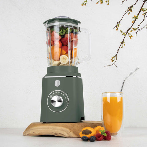 BH/9707,BH/9823,Batidora de vaso con jarra de cristal de 1,5L, 1000W,Verde mate,batidora de vaso c.,eléctrica,batidora de vaso,licuadora,batidora,turmix,Electrodomésticos de cocina