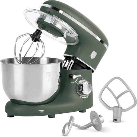 robot de cocina, batidora de pie, robot de cocina, eléctrico, máquina de cocina, verde mate, NUEVO, BH/9708